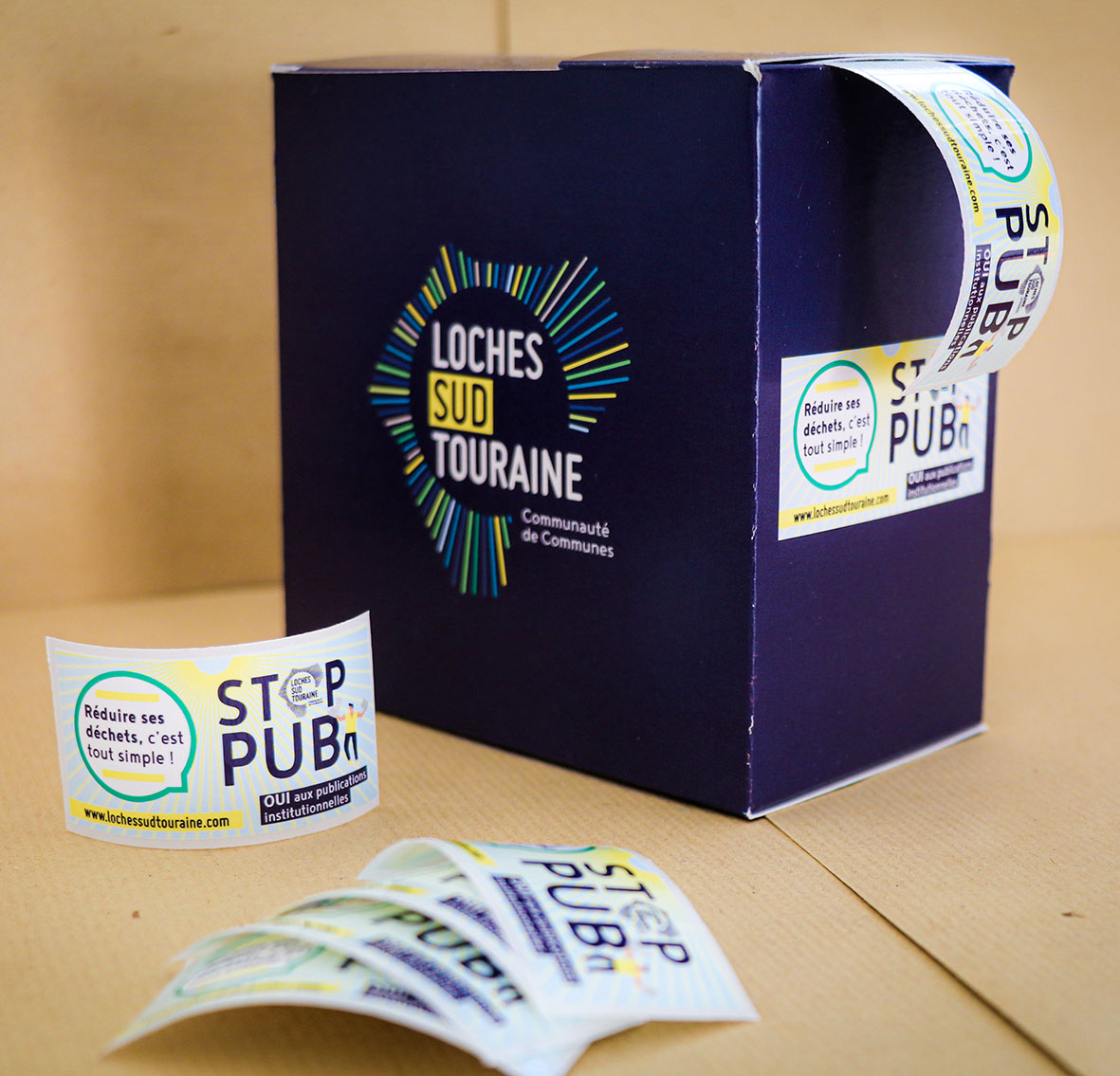 Venez chercher votre Stop Pub en mairie